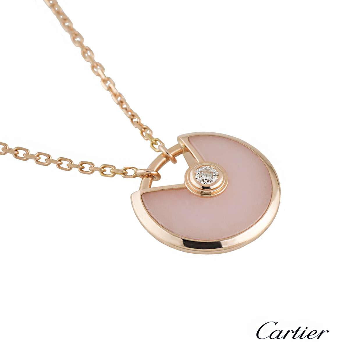 cartier opal necklace